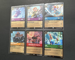Disney Lorcana - Bulk FOIL Lot of 6 - C U / Rare - Winterspell NM - Image 3