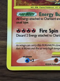 Charizard Holofoil 103/100 - Stormfront - Pokemon Card - Image 5
