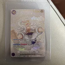 Monkey D. Luffy SEC SP (Special Card) OP05-119 Gold - Image 1