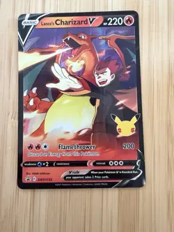 Lance's Charizard V SWSH133 SWSH: Sword & Shield Promo Cards Holo - Image 1