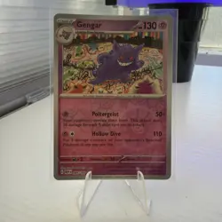 Pokemon TCG Gengar 094/165 SV 151 Reverse Holo NM Card - Image 1