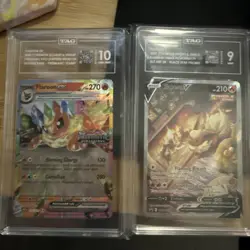 Pokemon TCG Lot Of TAG Graded Cards Flareon - Image 1
