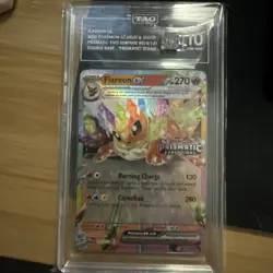 Pokemon TCG Lot Of TAG Graded Cards Flareon - Image 2