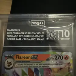 Pokemon TCG Lot Of TAG Graded Cards Flareon - Image 3