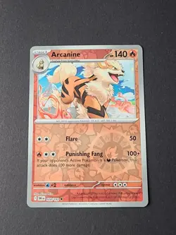 Arcanine 28/182 Pokemon TCG Sv10: Destined Rivals Reverse Holo Card - Image 1