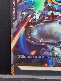 GQuuuuuuX Omega Psycommu - Token T-019 Alt Art - Gundam TCG Premium Card PC02A - Image 4