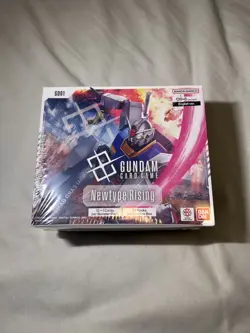 Gundam Card Game Booster Box x1 Newtype Rising GD01 24 Packs ENGLISH - Sealed - Image 1