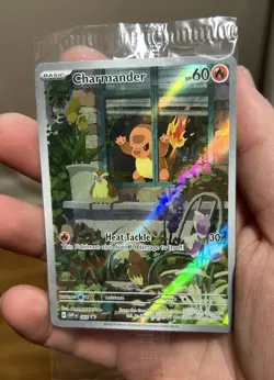 Charmander 044 Sv: Scarlet & Violet Promo Cards Holo Sealed - Image 1