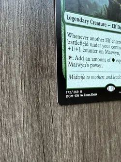 1x Marwyn, the Nurturer Dominaria Regular MTG LP English - Image 2