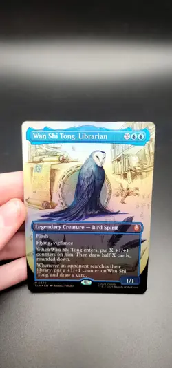 FOIL WAN SHI TONG, LIBRARIAN (BORDERLESS) Avatar: The Last Airbender TLA MTG NM - Image 1