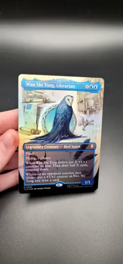 FOIL WAN SHI TONG, LIBRARIAN (BORDERLESS) Avatar: The Last Airbender TLA MTG NM - Image 3
