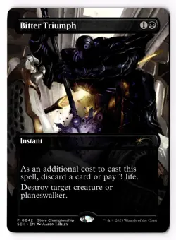 Bitter Triumph 42 Game Day & Store Championship Promos NM - Image 1