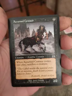 Accursed Centaur - Onslaught *NM* Near Mint MTG - Image 1