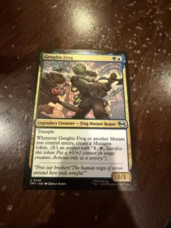 2026 MTG Teenage Mutant Ninja Turtles #U148 Ghengis Frog - Image 1