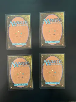 X 4 - MTG - Claws of Gix - Urza's Saga - check picts for condition - Image 2