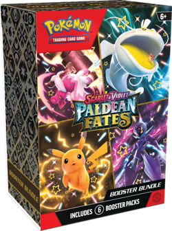 Pokemon Paldean Fates Scarlet & Violet SV4.5 Booster Bundle - Image 1