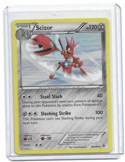 2012 Pokemon - Black & White: Boundaries Crossed Scizor #94/149 Holo - Image 1