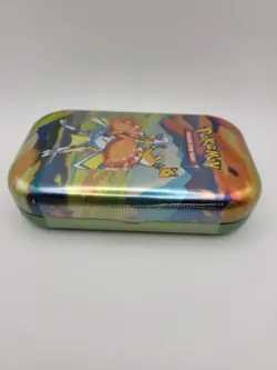 Pokemon Vibrant Paldea Mini Tin Espathra Factory Sealed - Image 4