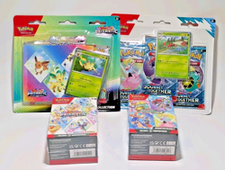 Pokemon Lot: Prismatic Evolutions +Journey Together Booster Bundle /Blister Pack - Image 1