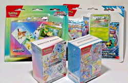 Pokemon Lot: Prismatic Evolutions +Journey Together Booster Bundle /Blister Pack - Image 2