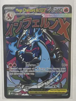 MEGA CHARIZARD X EX #23 023 PROMO Pokemon Phantasmal Flames UPC - Image 1