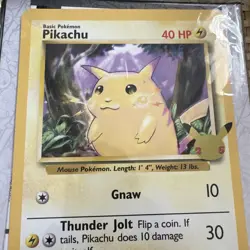 Pokemon 25th Anniversary First Partner Collector's Binder SEALED Jumbo Pikachu 820650809606 - Image 2