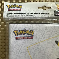 Pokemon 25th Anniversary First Partner Collector's Binder SEALED Jumbo Pikachu 820650809606 - Image 5