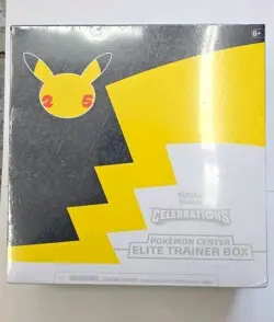 Pokemon Center Exclusive Celebrations Elite Trainer Box ETB NEW AND SEALED! 820650809866 - Image 1
