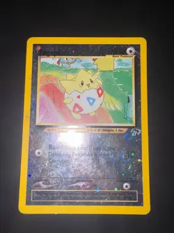 2001 Pokemon Southern Islands Togepi Reverse Holo #4/18 - Image 1