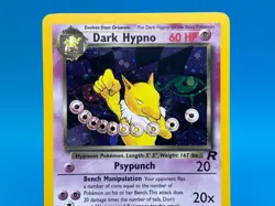 Dark Hypno 9/82 Holo Rare - 200 WOTC Pokemon Team Rocket Unlimited - Image 2