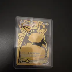 Pokemon Pikachu VMAX Gold Secret Rare Full Art Foil 188/185 310 HP Vivid Voltage - Image 1