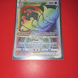 Mewtwo VSTAR 079/078 Pokemon GO Secret Rare Full Art Holo 280 HP English - Image 1