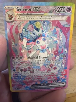 Pokemon Sylveon EX 156/131 Prismatic Evolutions Special Illustration Rare Holo … - Image 1