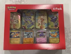 Pokemon TCG 151 Mini Tins 4Pack + 4 Promos Sealed PROMOS ALONE WORTH $30 Sam’s - Image 1