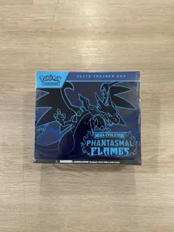 Pokemon Mega Evolution Phantasmal Flames Elite Trainer Box Charizard Gengar New - Image 1