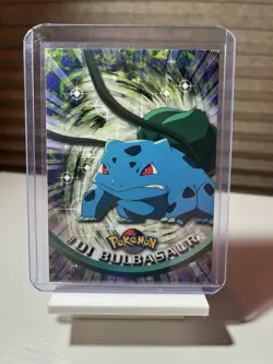 Pokemon TCG Bulbasaur #1 Topps 1999 TV Animation Edition (Non Holo). - Image 3