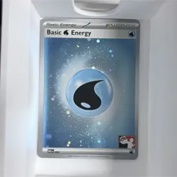 Pokemon TCG Basic Water Energy Prize Pack Cosmos Foil 003 - Image 1
