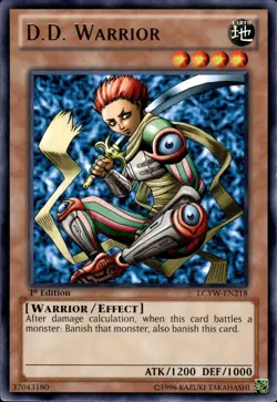 D.D. Warrior - Rare 1st Edition LCYW-EN218 - LP - YuGiOh - Image 1