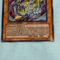 YuGiOh - Rainbow Dragon CT04-EN005 - Secre Rare - Image 4
