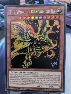 YuGiOh! The Winged Dragon of Ra TN19-EN009 Secret Rare - Image 1