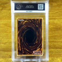 Yu-Gi-Oh! Legend of Blue Eyes Curse of Dragon LOB-E053 AGS NM 7 Super Rare 2002 - Image 2