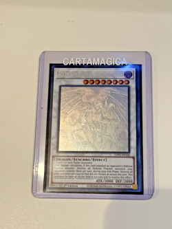 RED DRAGON ARCHFIEND GHOST RARE 2022 YU-GI-OH! 1ST EDITION #GFP2-EN182 - Image 1