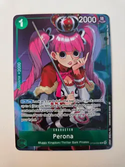 One Piece Promo Card Perona OP09-034 - Illustration Box Vol.4 - Image 1