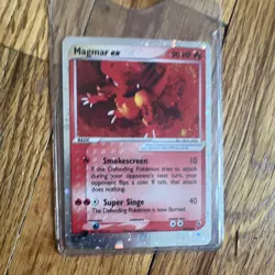 Nintendo Magmar ex 95/97 Ruby and Sapphire Ultra Rare Holo Pokemon Card 90 HP - Image 1