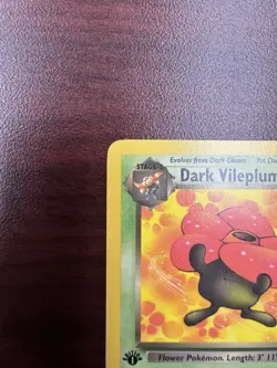 Pokemon Card - Dark Vileplume Team Rocket 30/82 Rare 1st Edition LP - Image 3