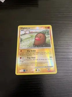 Pokemon Diglett Platinum Reverse Holo 72/127 Basic 50HP 20 Attack Card Near Mint - Image 1