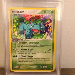 Pokemon Card 2006 Pokemon Ex Crystal Guardians Venusaur PSA 9 28/100 - Image 2