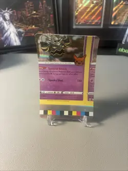 Dusknoir Trick or Trade Color Bar NFC Miscut Error Rare Pokemon Card 🔥 - Image 1