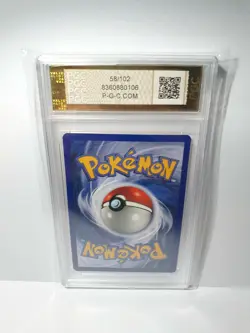 Pokemon Pikachu 1999 PGC 10 Gem Mint Card 58/102 - Image 4