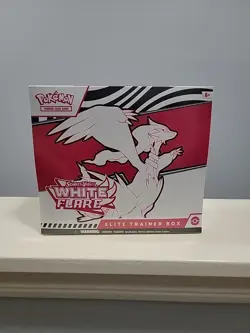 Pokemon Trading Card Game Scarlet & Violet White Flare Elite Trainer Box - Image 1